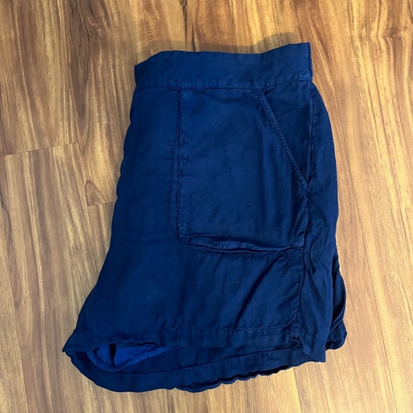 **VINEYARD VINES** Navy Linen Shorts W size XL - Picture 5 of 6